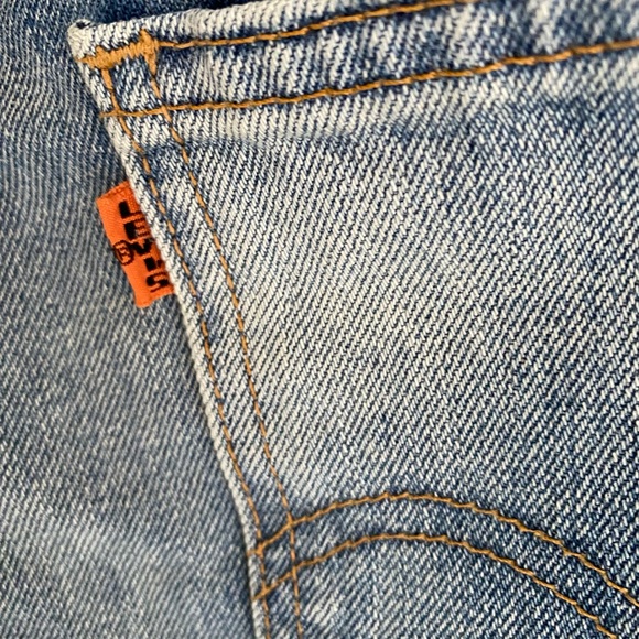 Levi’s 1969 606 Jeans - Cone Denim - Orange Tab 31 x 34 NEW - Picture 6 of 16